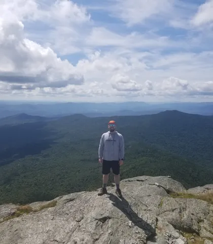 A view from a hiking trip in the mountains